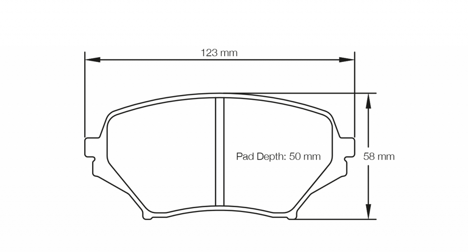 Pagid Mazda Miata MX-5 NC RSL29 Front Brake Pads