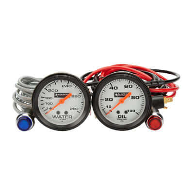 Oil Pressure / Water Temperature Gauge Kit