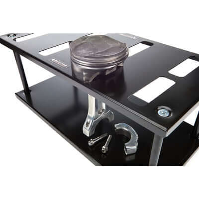 Rod and Piston Holder, 24 in Long, 12 in Wide, 9-1/2 in Tall, Steel, Black Paint, Each - $85.99