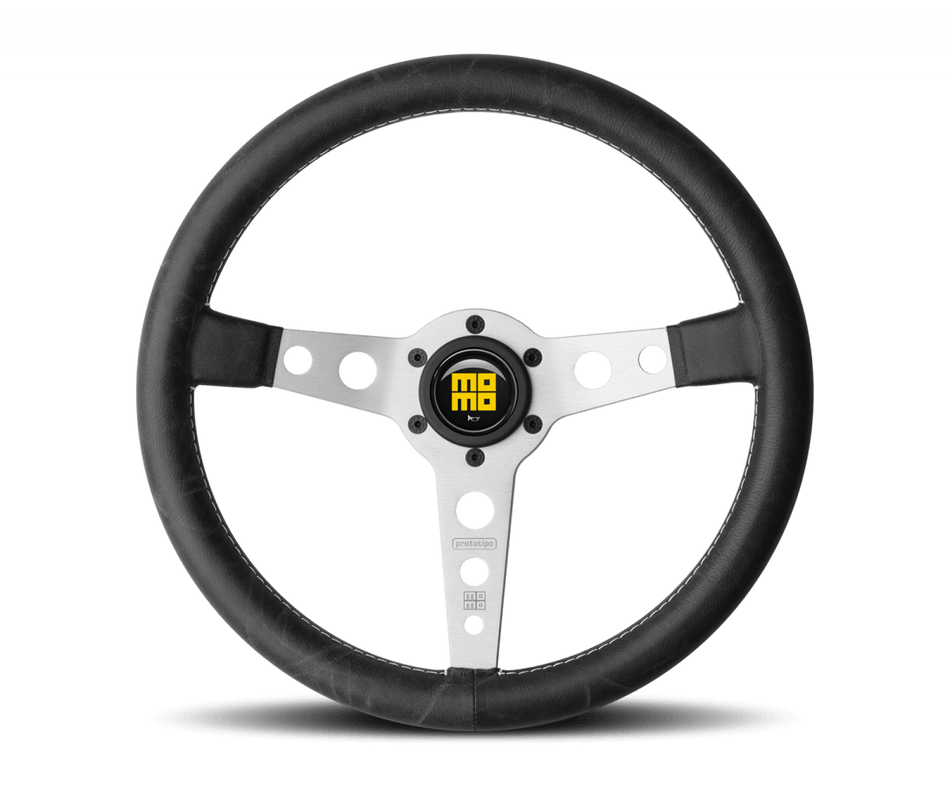 MOMO Prototipo Steering Wheel Brushed Spokes - $233.10