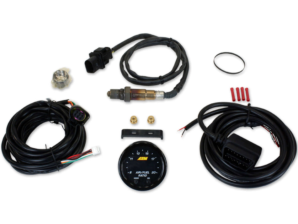 AEM X-Series Wideband UEGO AFR Sensor Controller Gauge Kit with X-Digital - $256.95