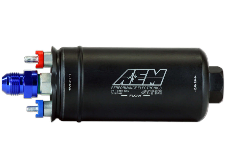 AEM 400LPH Inline High Flow Fuel Pump - $174.95