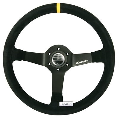 Grip 350mm Deep Dish Steering Wheel