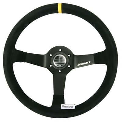 Grip 350mm Deep Dish Steering Wheel - $274.95