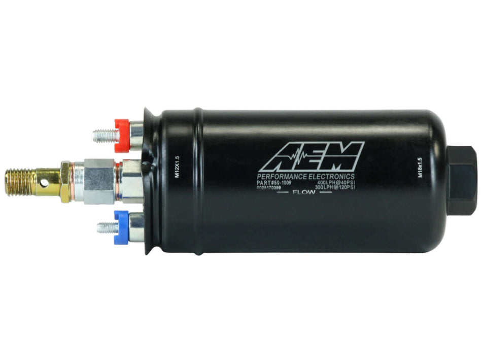 AEM 400LPH Metric Inline High Flow Fuel Pump - $169.95