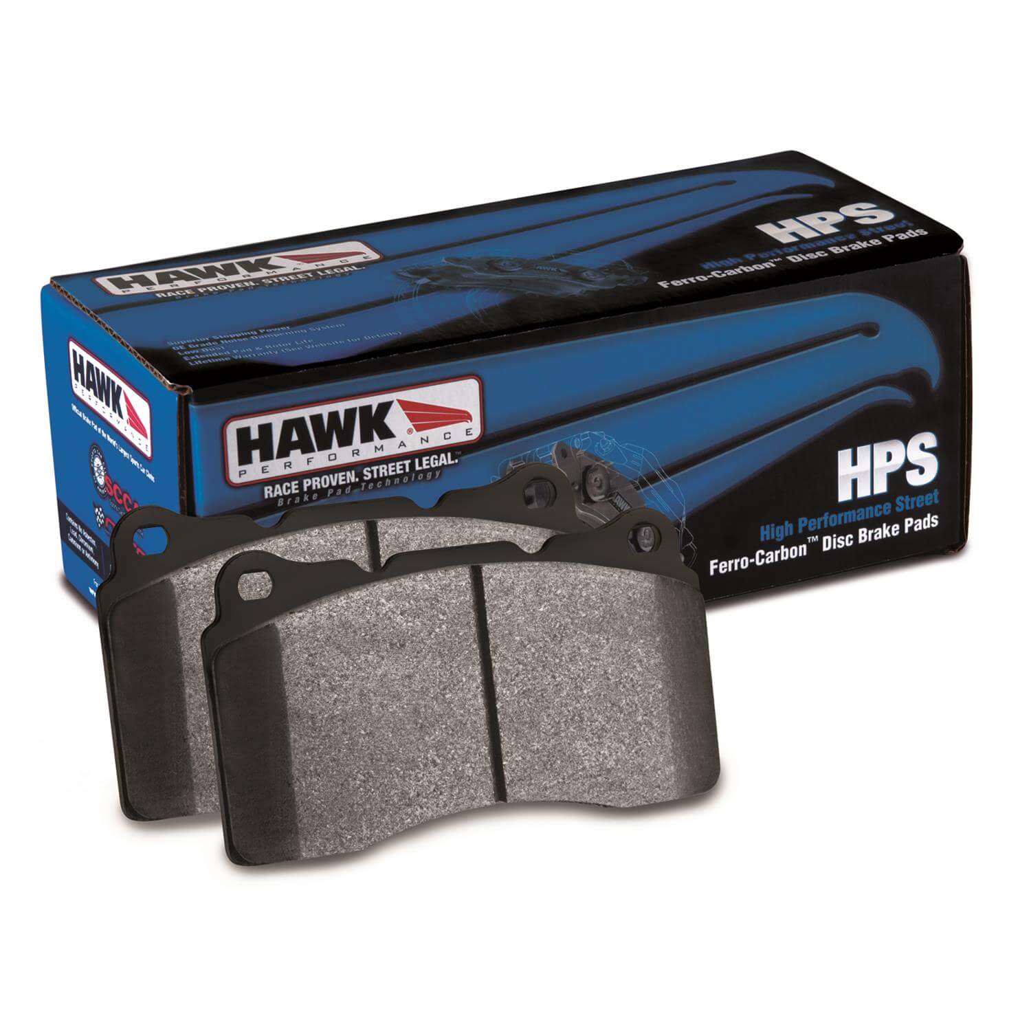 Hawk HPS Rear Pads - GM F-Body / C4 Corvette - $138.59