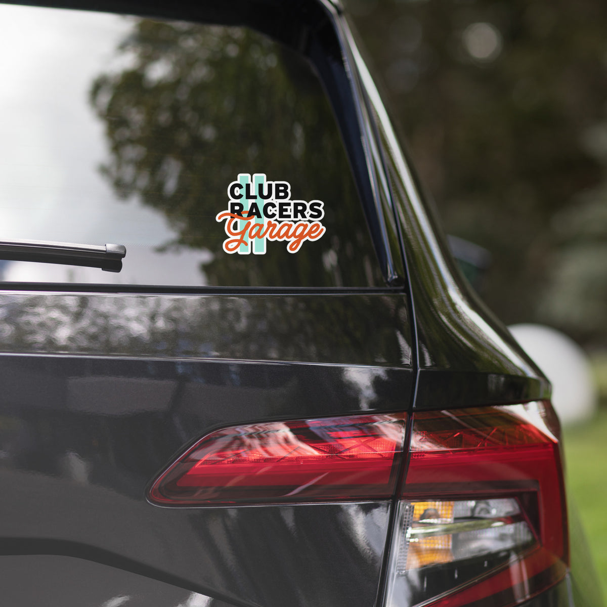 Club Racers Garage Bubble-free stickers