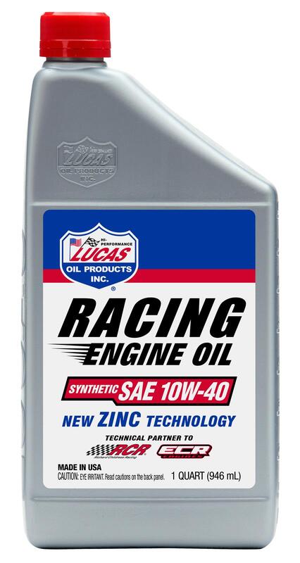 1qt Racing-Only Full-Synthetic High Performance Motor Oil - 10W40