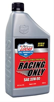 1qt Racing-Only High Performance Motor Oil - 20W50