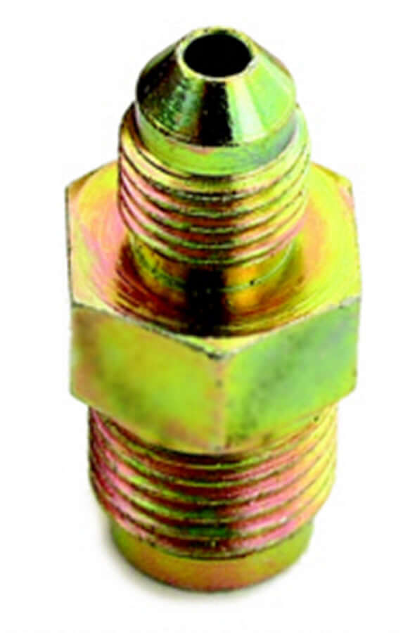 7/16-24 to #4 Stl Invert Male Flare Adapter - $6.99