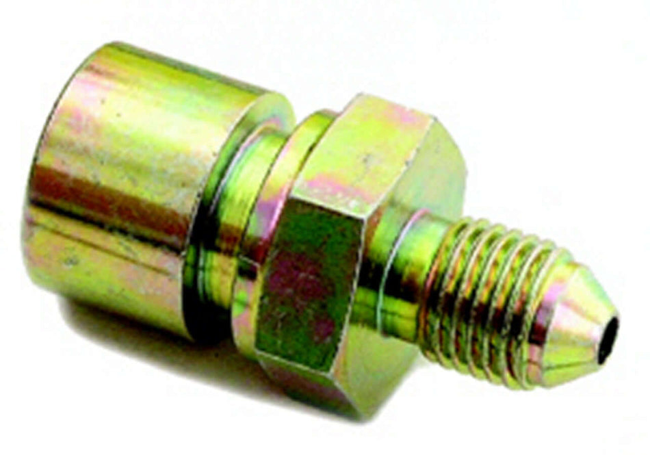 #4 to 7/16-24 Inverted Female Steel Adapter - $6.99