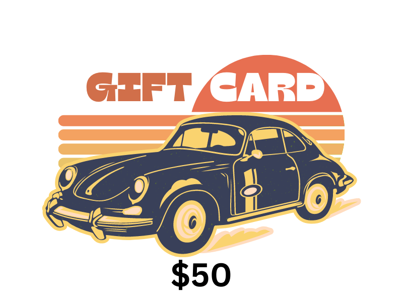Club Racers Garage gift card - $50.00