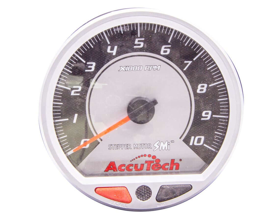Tach 4-1/2in AccuTech Stepper Motor Silver - $199.99