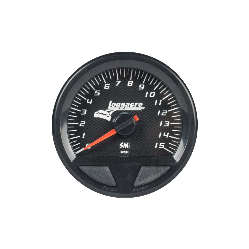 Waterproof SMI Fuel Pressure Gauge 0-15psi - $209.99