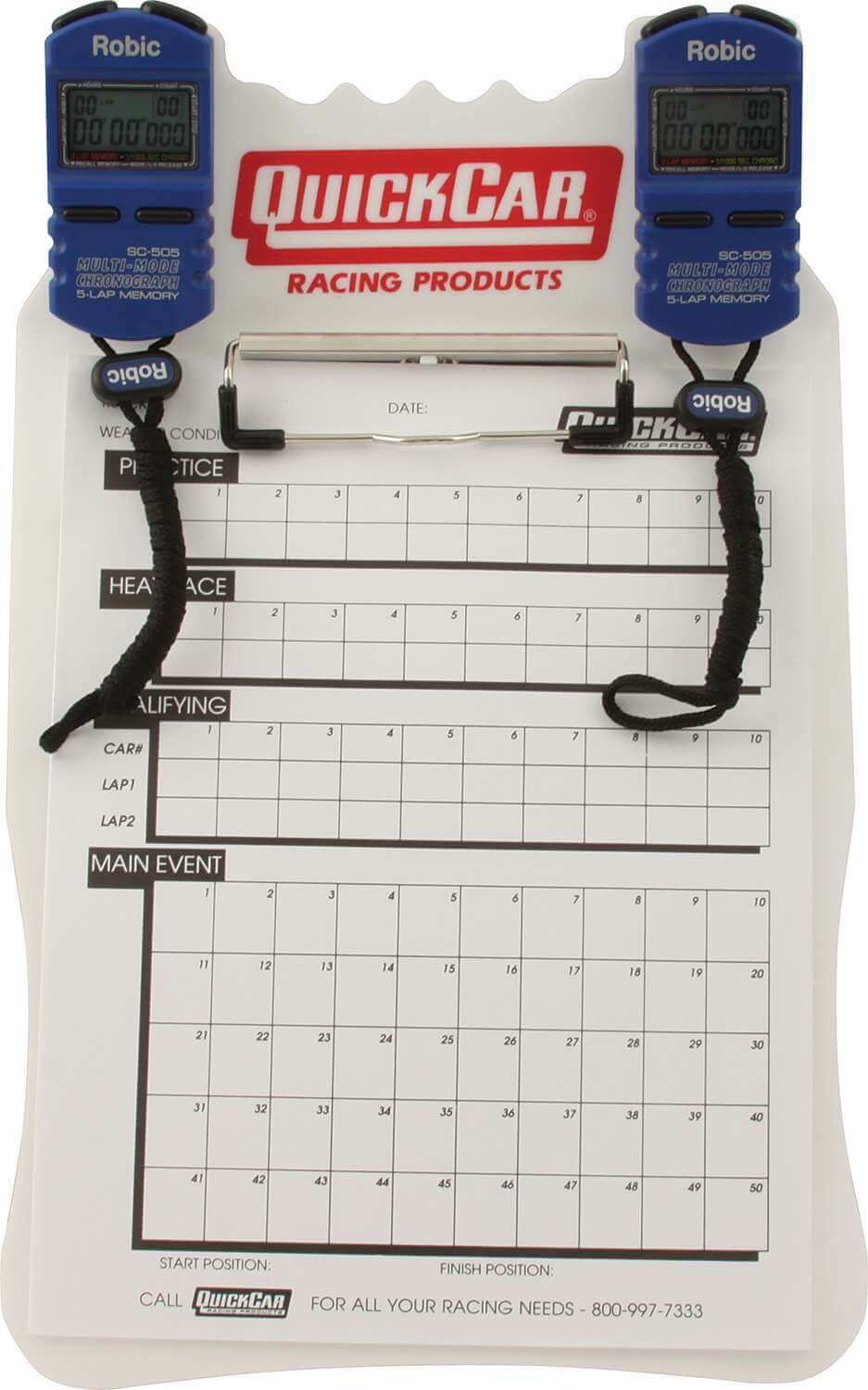 Clipboard Timing System White - $104.95