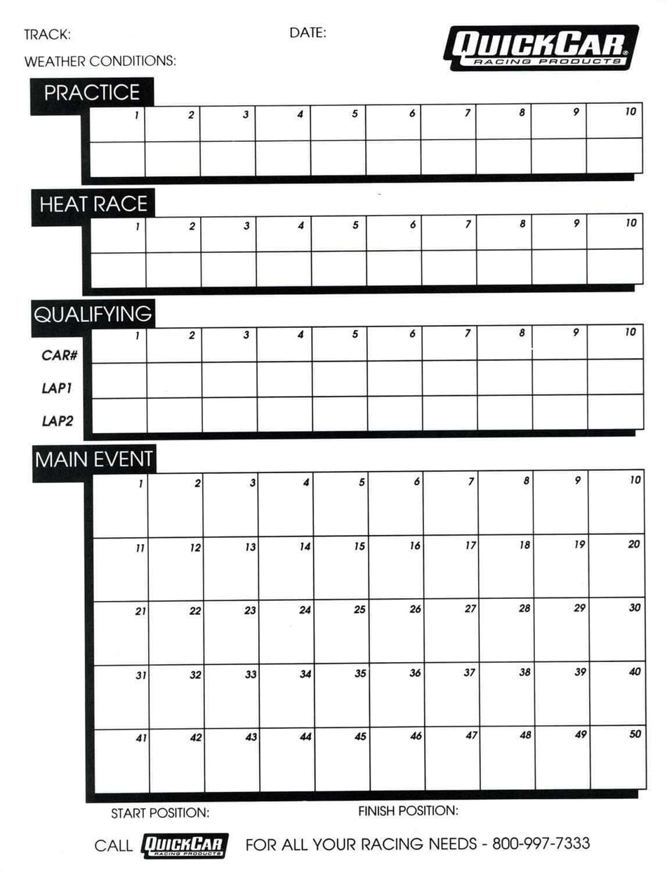 Time Organizer Sheets 50 Lap - $8.95