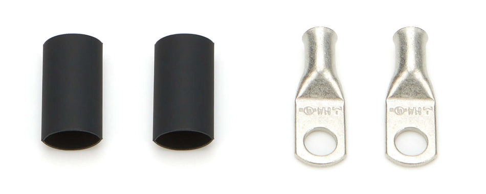 Power Ring 8 AWG 1/4in Hole Pair w/Heat Shrink - $3.95
