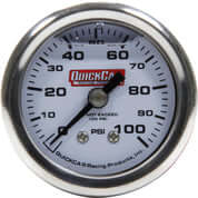 Pressure Gauge 0-100 PSI 1.5in Liquid Filled - $19.95