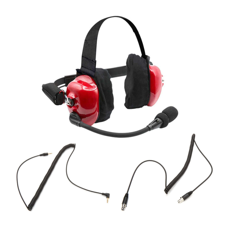 Headset Track Talk Red Linkable Intercom - $179.99