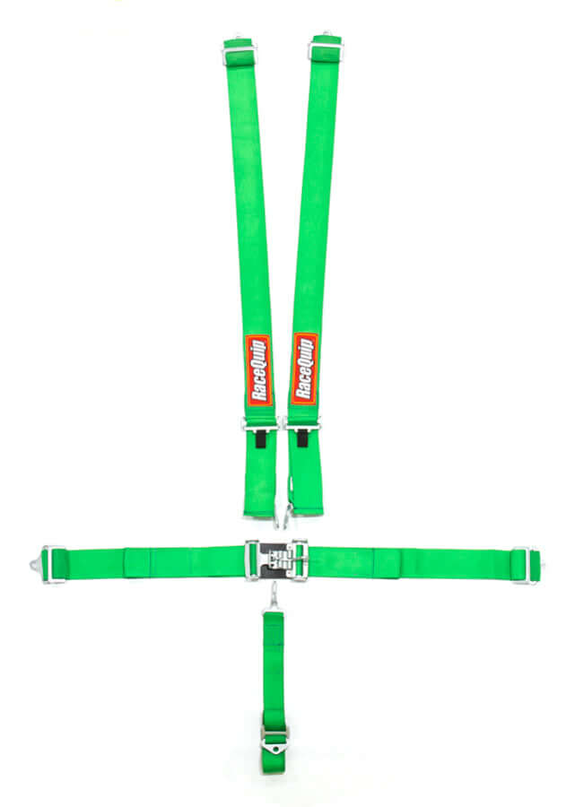 5pt Harness Set L&L Green SFI