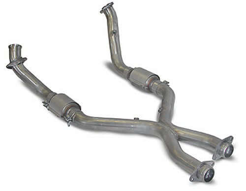 Crossover Pipe PowerFlo Full Assembly 05-09 Mustang