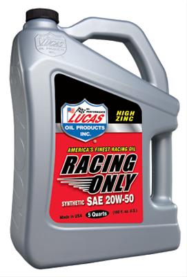 5qts Racing-Only High Performance Motor Oil - 20W50 - $68.99