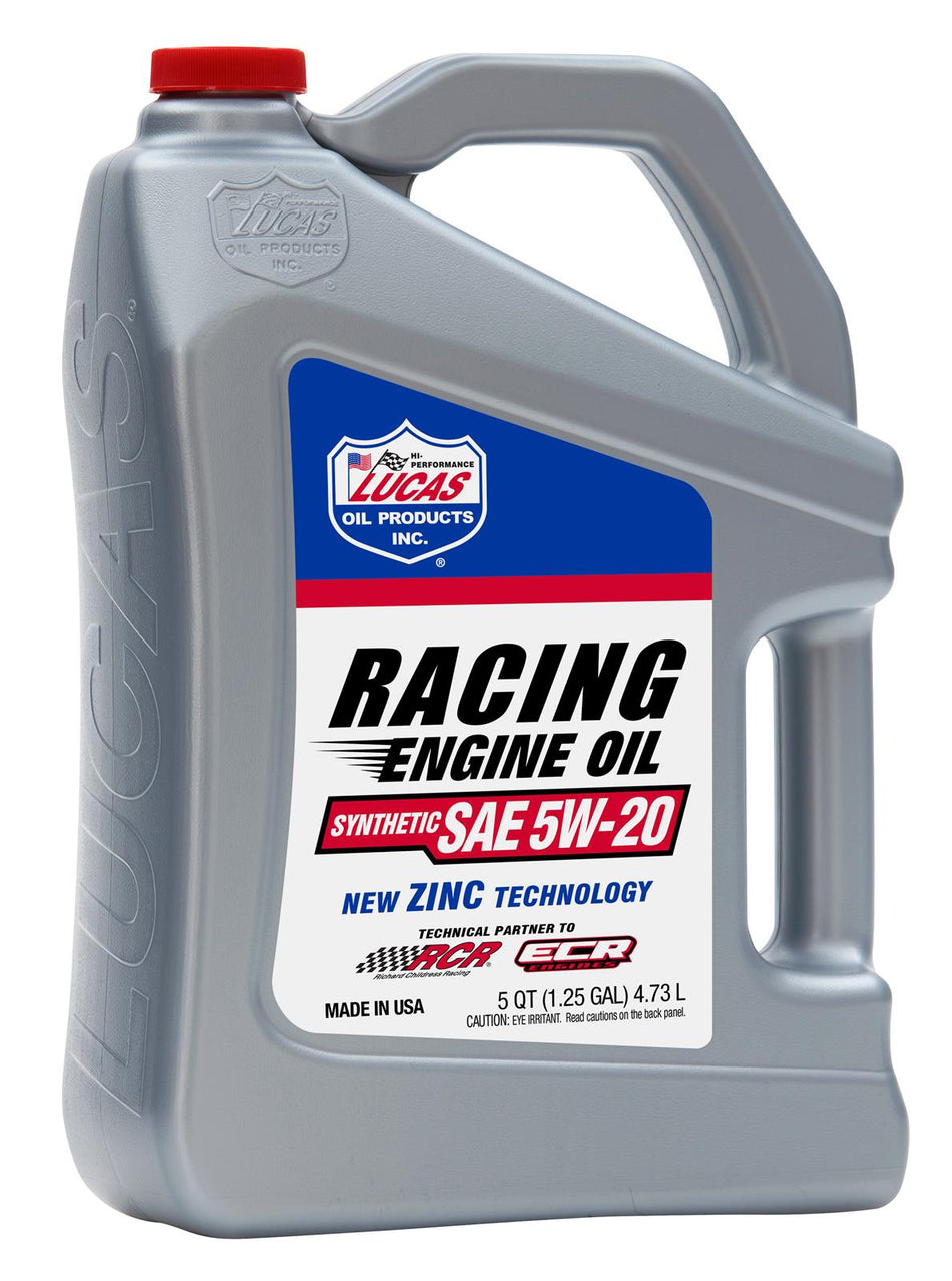 5qts Racing-Only Full-Synthetic High Performance Motor Oil - 5w20