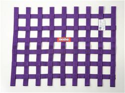 RaceQuip SFI Ribbon Window Net - Purple